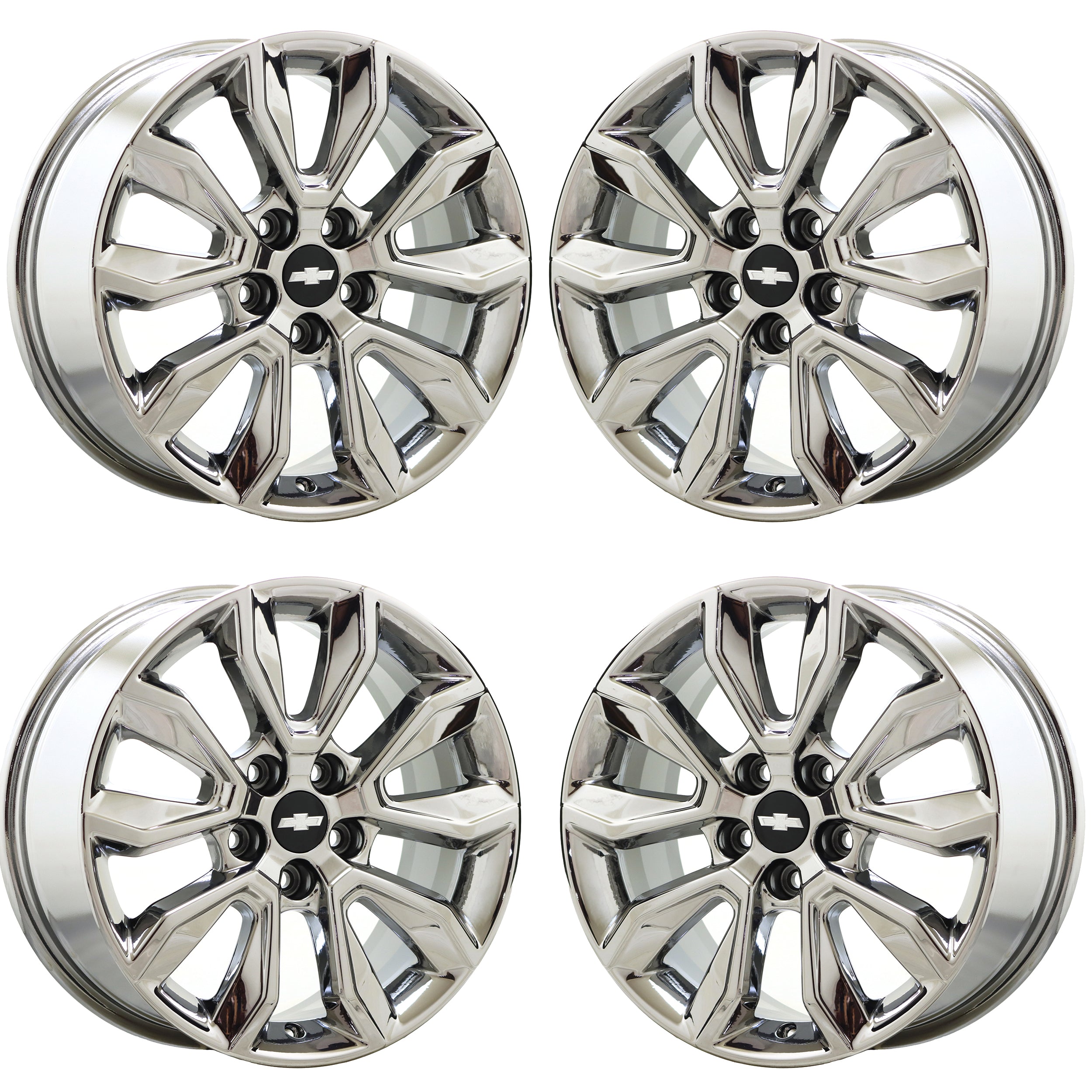 17" Chevrolet Trailblazer Bright Chrome wheels rims Factory OEM set 14039